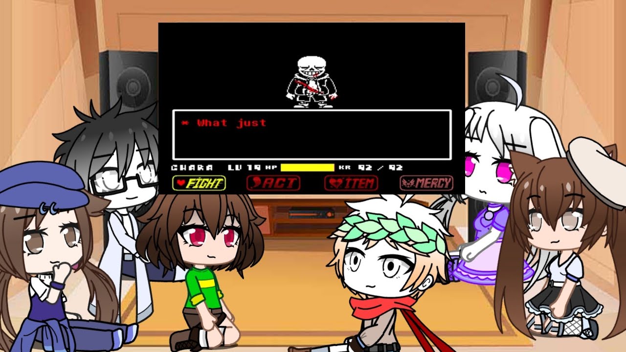 Undertale react to «Undertale:Last Breath 3 phase/Реакция Андертейл на Last Breath/Rus|Eng.