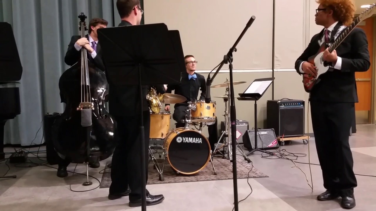 GMU Jazz band with Alex Steadman
