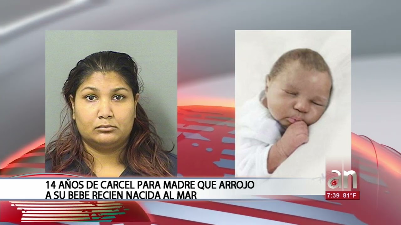 americateve | 14 años de cárcel para madre que arrojó a su bebé recién nacida al mar en West Palm Beach