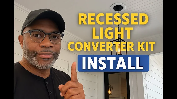 How to Install Recessed Light Converter Kit | Step-by-Step Ceiling Light Upgrade