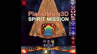 PlanetMars3D: Spirit Mission - square column view #mars #nasa #space