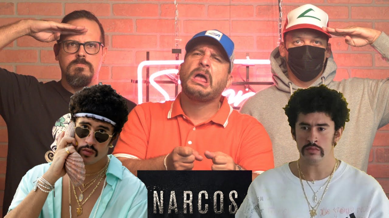 BAD BUNNY en NARCOS review de escenas YouTube