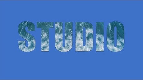 How to fill text with video motion l powerpoint motion video Effect tutorials l How to studio