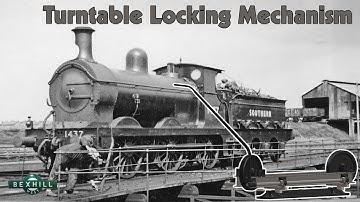 Turntable Locking Mechanism for a Ransomes & Rapier Railway Turntable
