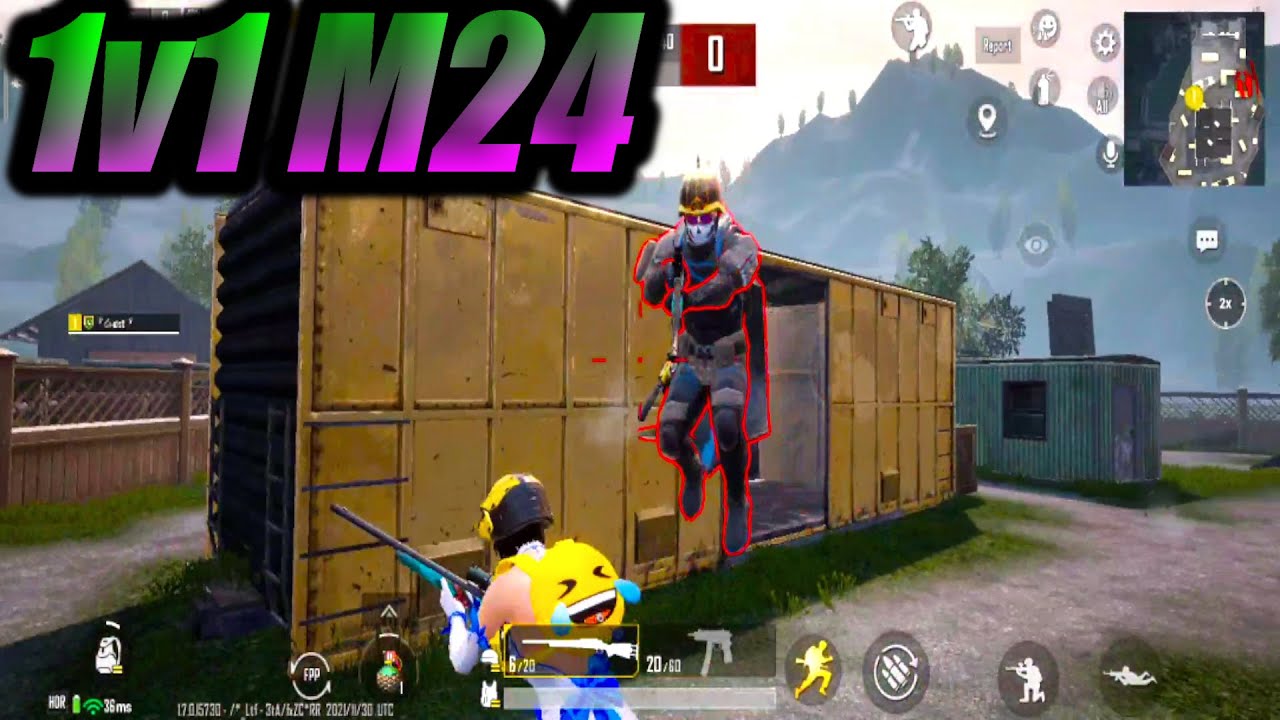 1v1 m24 tdm room match pubg mobile shorts - YouTube gz2 gaming - YouTube