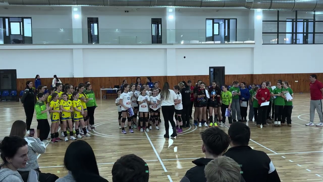 Festivitatea de premiere handbal feminin junioare 4 Brașov, etapa județeană, Brașov - 18.01.2026