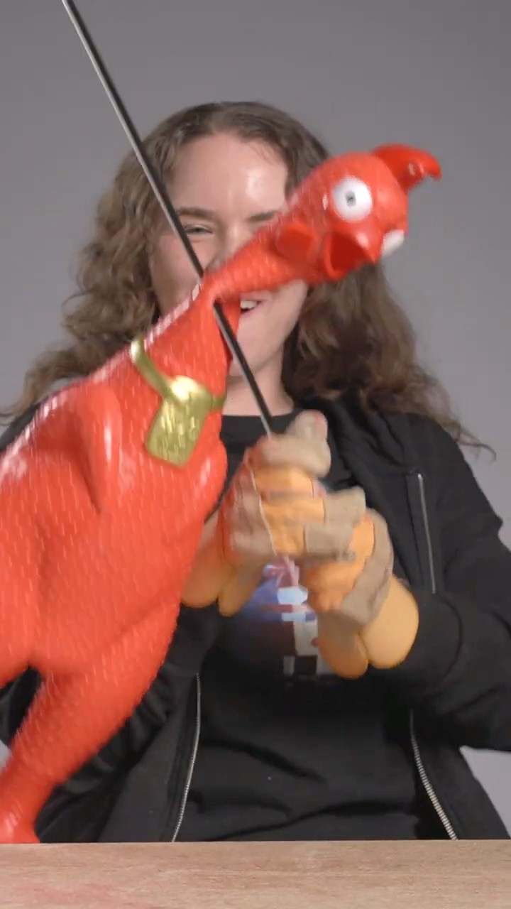 Break This Giant Rubber Chicken For $$$$