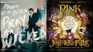 High Hopes x Just Like Fire // Panic! At The Disco & P!nk (Mashup).