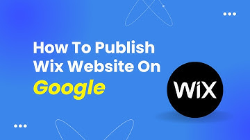 How To Publish Wix Website On Google 2022 - Fast!