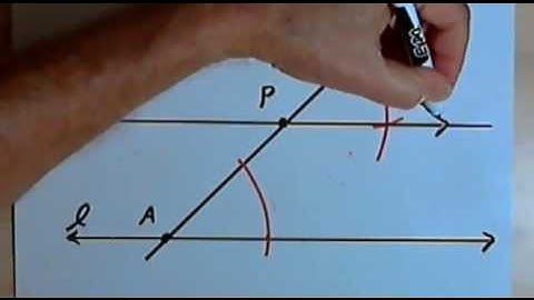 Constructing a Parallel Line Through a Given Point 128-2.21