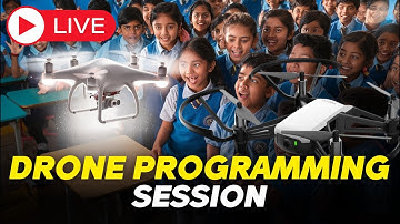 LIVE: Gdiot’s Drone Programming Session at SVM , Buldhana