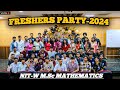 FRESHERS PARTY 2024 NIT WARANAGAL VLOG| Ep1
