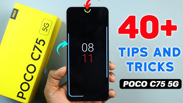 Poco C75 5G tips and tricks || poco c75 new 40+ hidden features in hindi