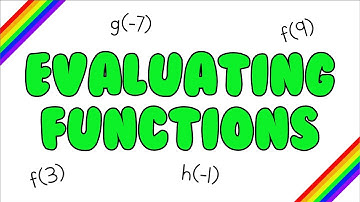 What does f(3) mean? | Evaluating Functions