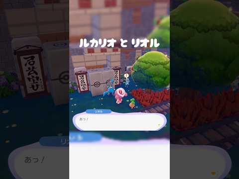 【ぽこあポケモン】ルカリオ×リオル