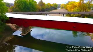 West Union Covered Bridge Indiana Fall Tour