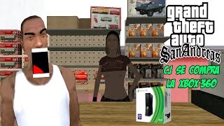 Loquendo Gta Sa  Cj Se Compra La Xbox 360 Super Slim Y Se La Roban