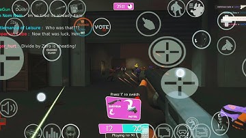 TF2C Android - Gameplay Offline with Bots {map:dm_wiseau}
