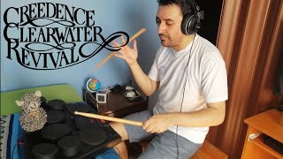 Creedence Clearwater Revival - Up Around The Bend Feat. Chipi (Drum cover Yamaha DD75)