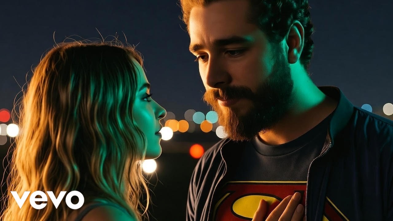 Post Malone – She’s My Weakness/Strength (Видео с текстом песни) | Kryptonite