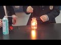 【化学実験】スチールウールの燃焼