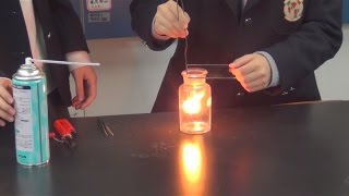 【化学実験】スチールウールの燃焼