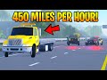 HIJACKED TOW TRUCK GOES *450* MPH DOWN THE HIGHWAY! *HUGE PURSUIT* ER:LC Roblox Realistic Roleplay