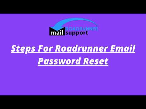 2021 Steps For Roadrunner Email Password Reset