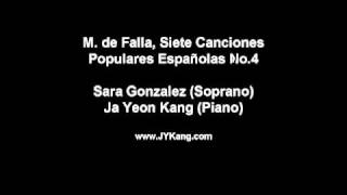M. de Falla, Siete Canciones Populares Españolas No.4