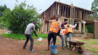 AMAZING PROGRESS IN OUR NEW HOME 🏠KENYA🇰🇪AFRICA || FINALLY FINISH MAKE BLOCKS || FOR MY....??