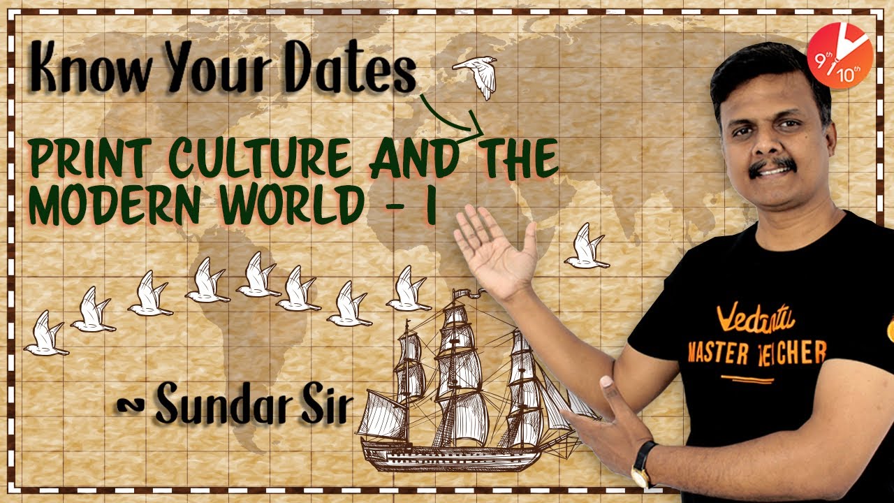 Print Culture and the Modern World | CBSE Class 10 History | Know your Dates | NCERT | Vedantu