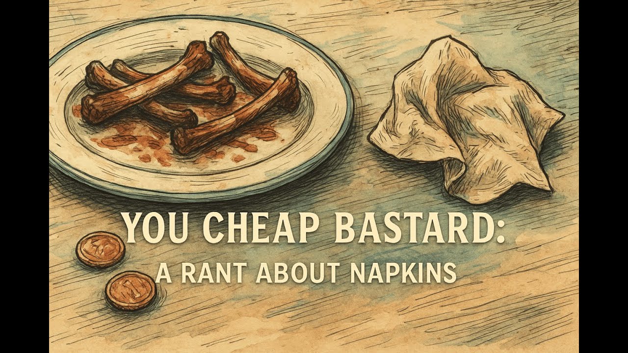 Only One Napkin?! A Savage Rant on Cheap Restaurants | Rude Chicken: The Nightshift Edition