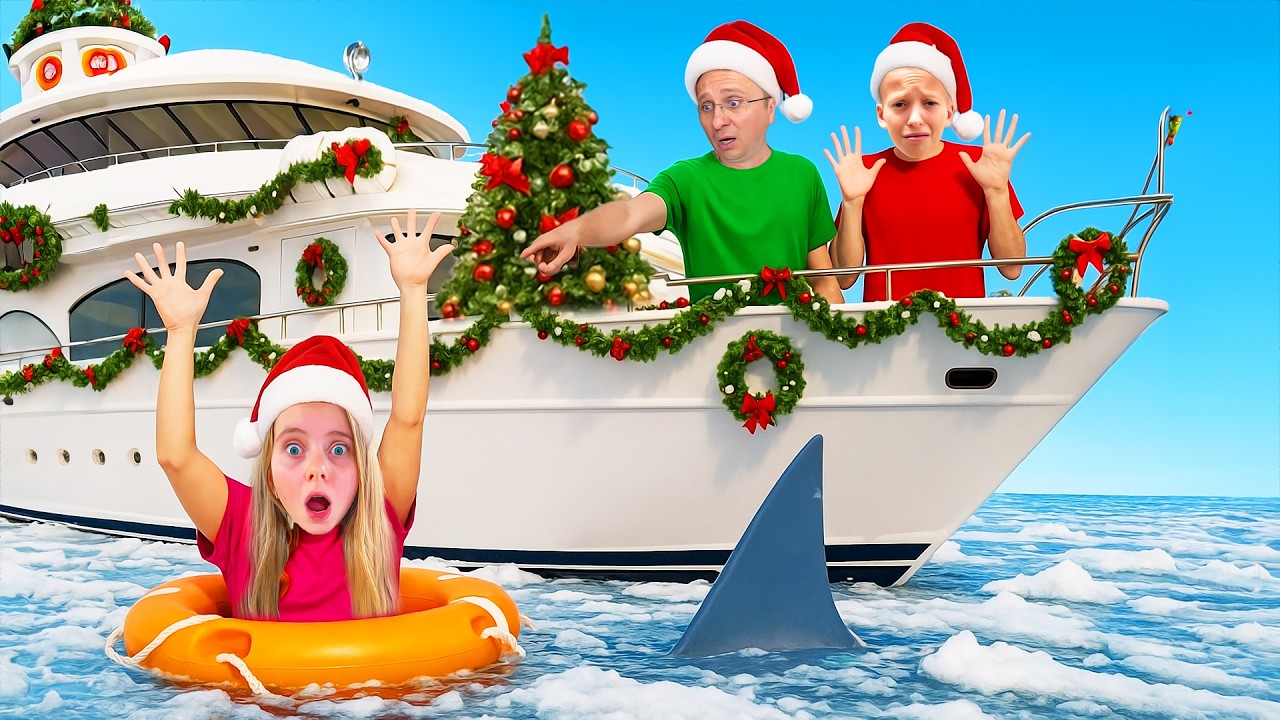 🎄 Decorăm de CRĂCIUN BARCA ⏰ 24 de ORE SUPRAVIEȚUIM pe MARE🌊 Cine ultimul PĂRĂSEȘTE VAPORUL CÂȘTIGĂ🎅