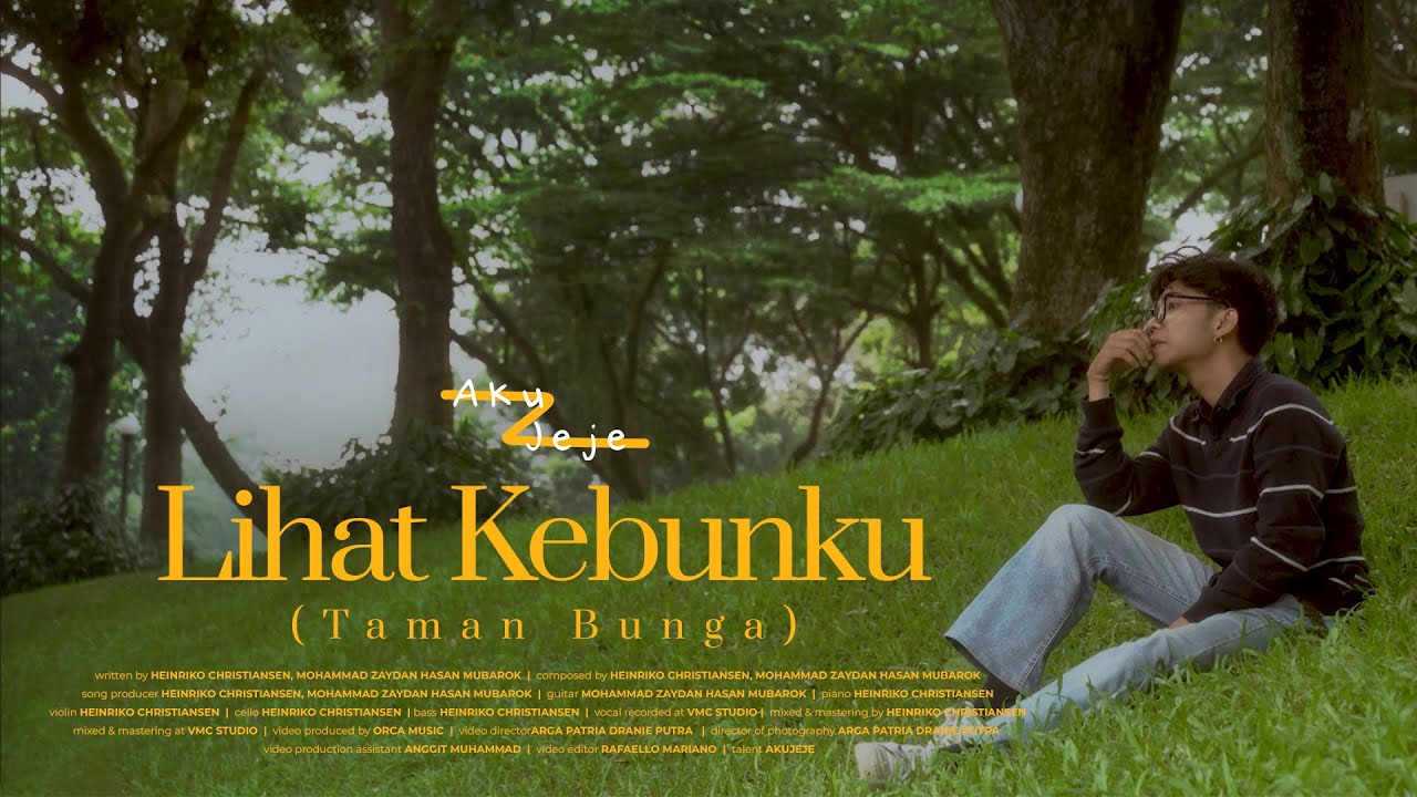 Aku Jeje - Lihat Kebunku (Taman Bunga) #lyricvideo adlı videoyu YouTube'da izle Aku Jeje - Lihat Kebunku (Taman Bunga) #lyricvideo adlı videoyu YouTube'da izle