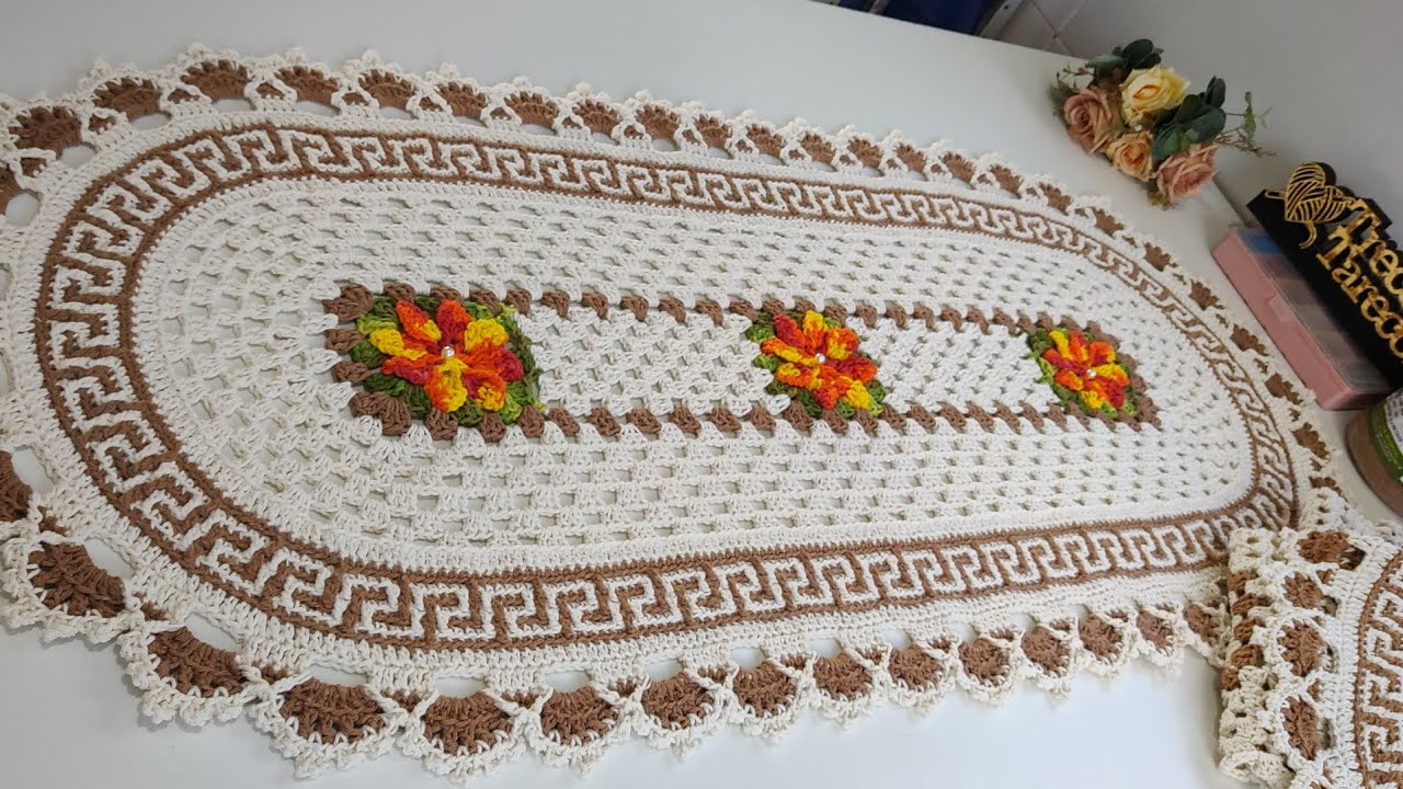 Ela é SUCESSO DO MOMENTO! Passadeira Malte ,com base retrô e técnica do mosaico.