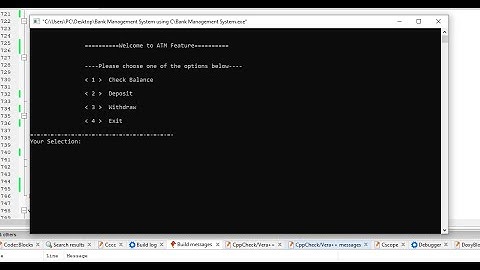 Bank Management System using C