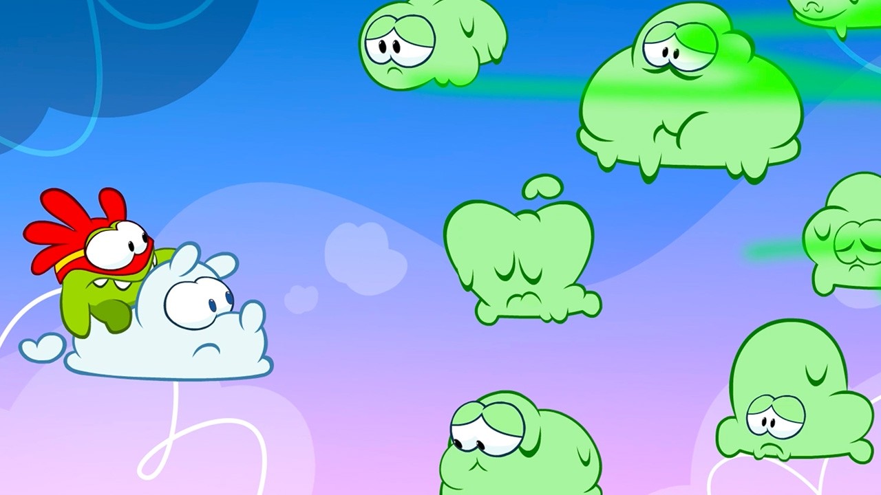 Om Nom Stories - Super-Noms - Poisonous clouds 💚 Super Toons TV - Best Cartoons