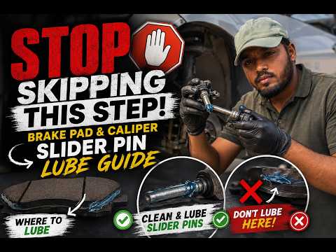 "STOP Skipping This Step! Brake Pad & Caliper Slider Pin Lube Guide"