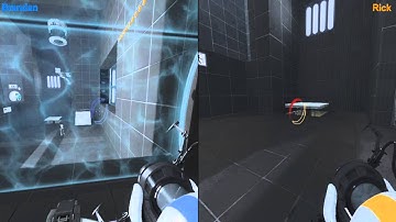Portal 2 Co op Part 5 - Gaming In Progress