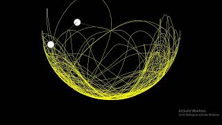 Exclusive Chaotic Pendulum simulation in processing(Java) Profile