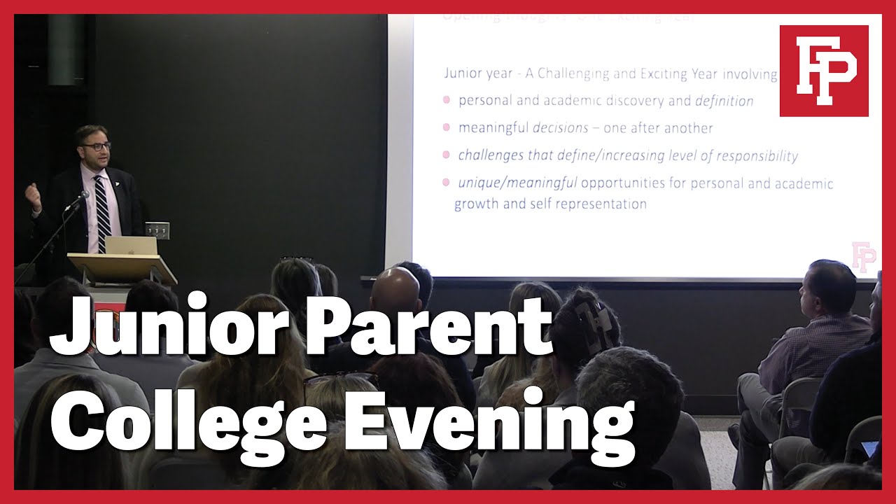 Junior Parent College Evening 2026