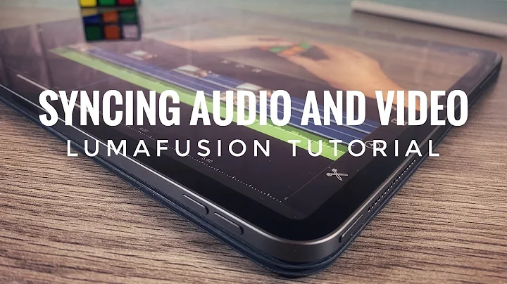 How To Sync Multiple Video & Audio Tracks  In LumaFusion