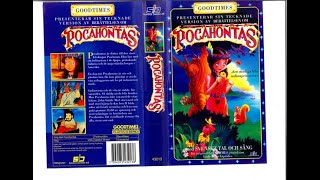 Goodtimes Klassiska Sagor - Pocahontas Vhs Svenskt Tal