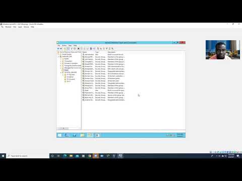 How to create a new Organizational Unit (OU) in Windows Server 2012