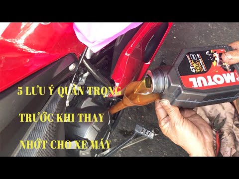 Video Thay nhớt WINNER X đúng cách- hoặc rã máy sớm! - youtube