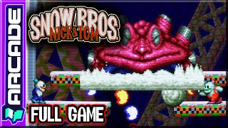Snow Bros - Full Game 100% Walkthrough (Arcade) screenshot 4