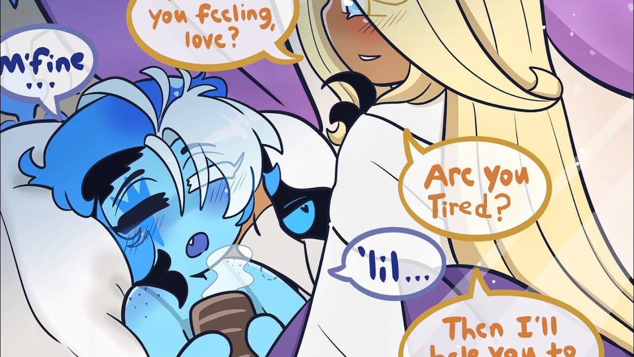 Extra Care for Shadow milk☺️?,Shadow milk x pure vanilla,espresseleine Cookie run kingdom🍪Comic🌼