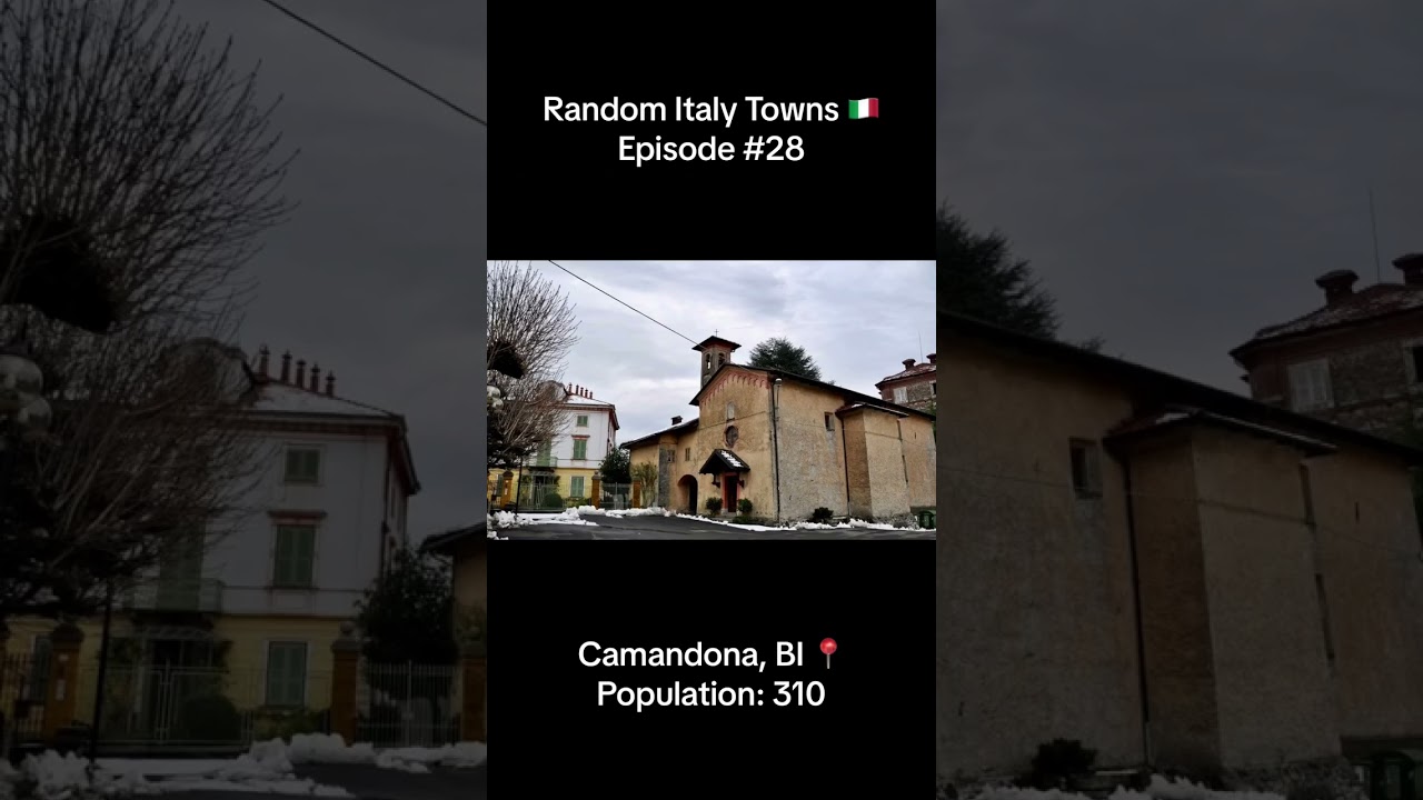 Camandona 📍 Random Italy Towns 🇮🇹 | Episode 28 | 