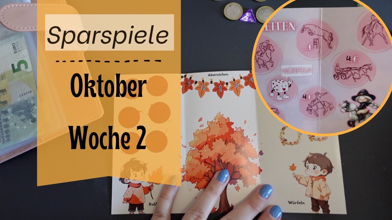 Sparspiele und Challenges im Oktober | Woche 2 🎃