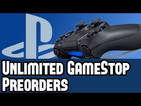 PS4 News - Sony Doing Unlimited Playstation 4 Pre Orders at GameStop This Weekend - Opinions